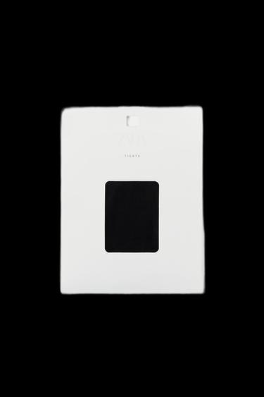 MEDIAS BÁSICAS LISAS - Negro de Zara - Imagen 0