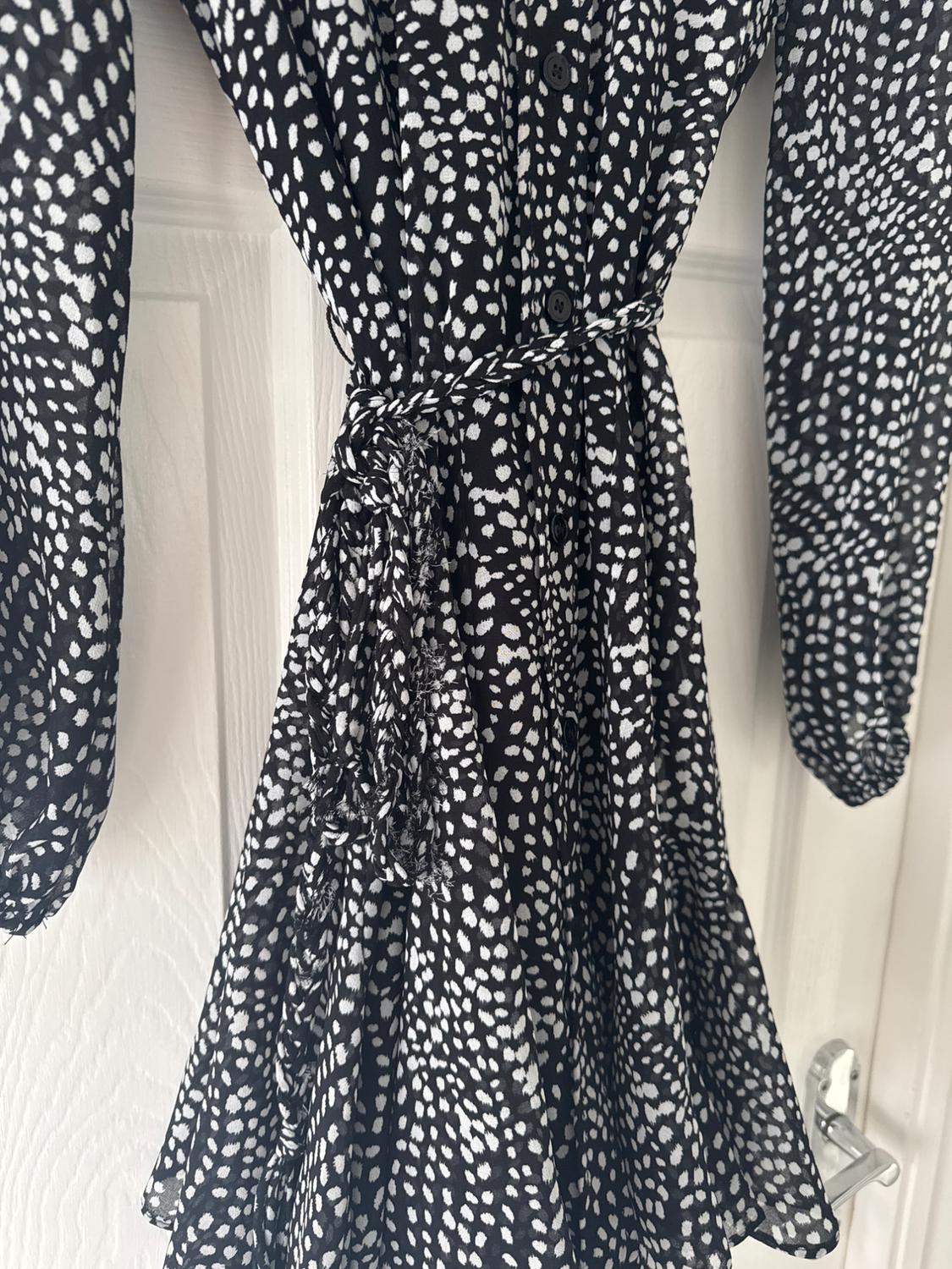 PRINTED MINI DRESS - Image 3