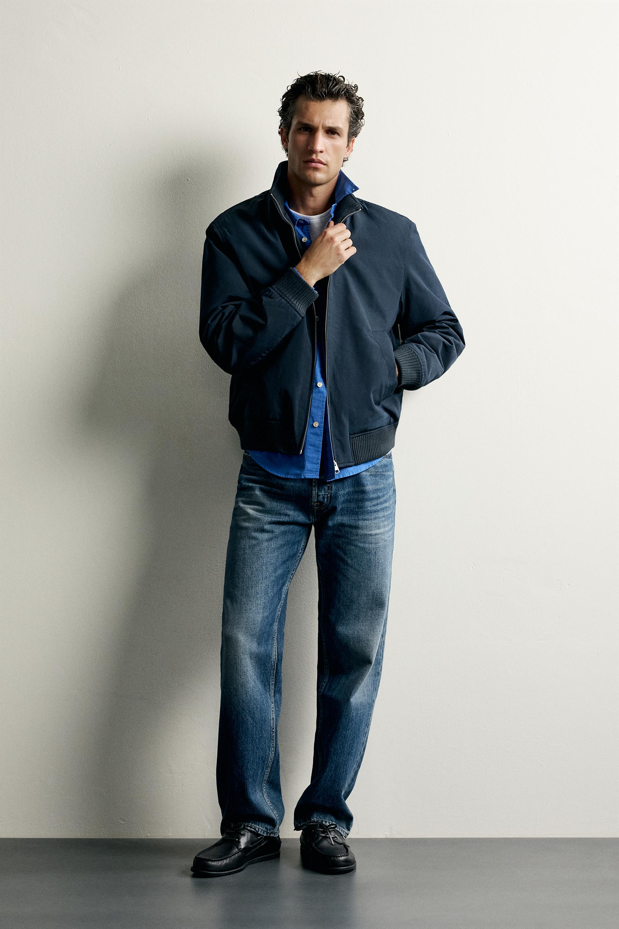 BLOUSON BOMBER REGULAR FIT MATELASSÉ