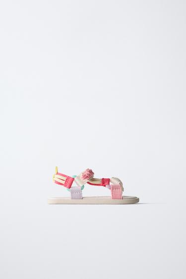 BAREFOOT TECHNICAL SANDALS - Pink by Zara