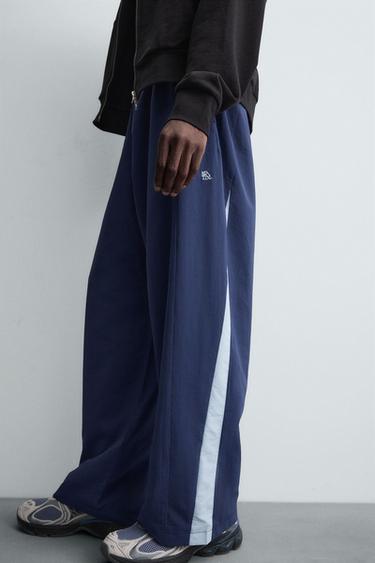 TECHNICAL TROUSERS WITH TAPING - Bluish by Zara - Image 4