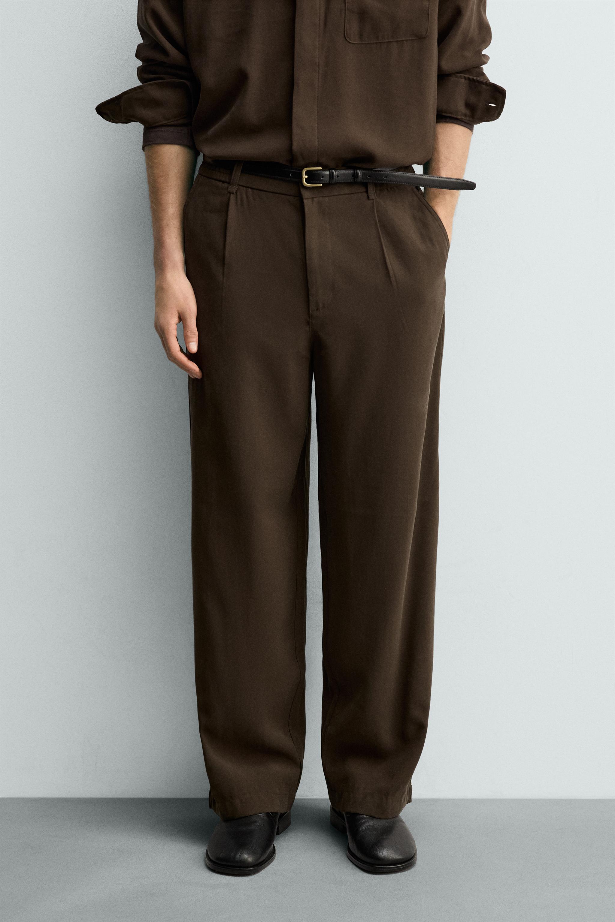 RELAXED FIT FLOWY PANTS