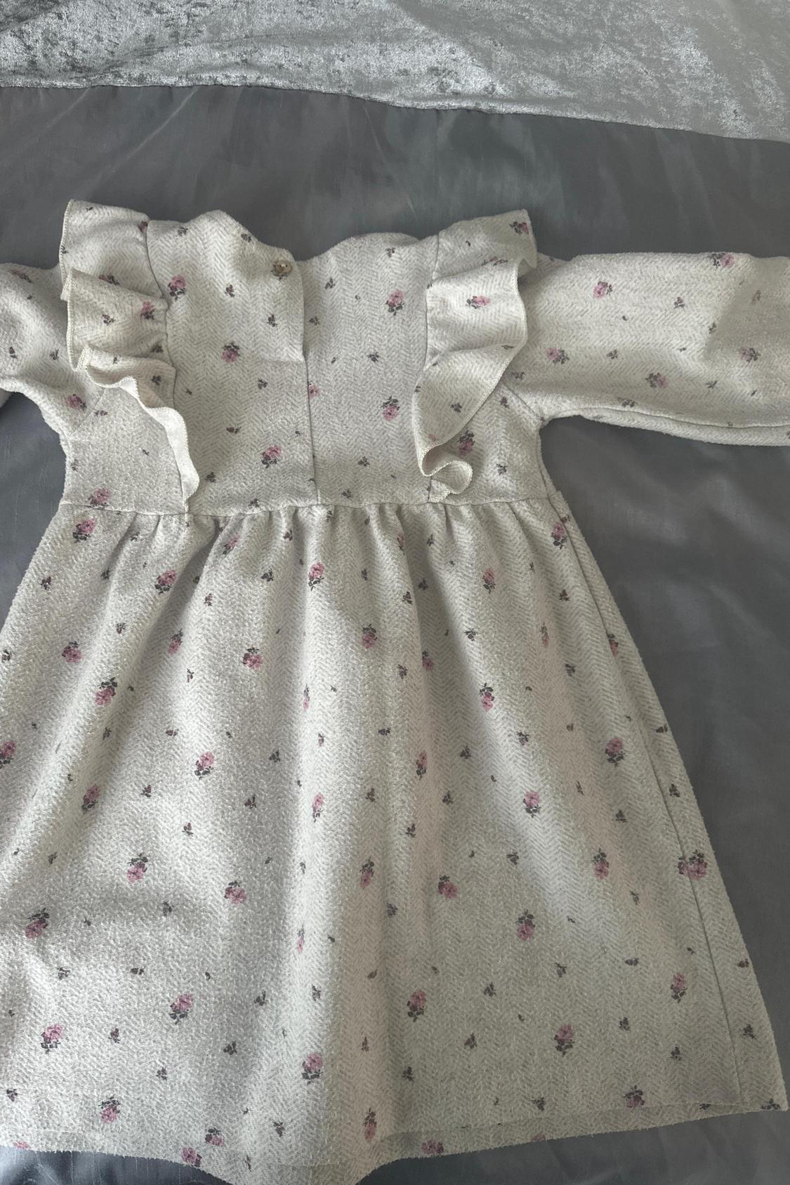 SOFT TOUCH HERRINGBONE DRESS - Image 3