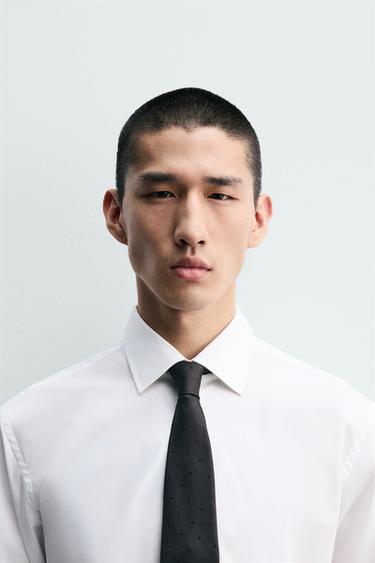 100% SILK PAISLEY TIE - Brown by Zara - Image 0