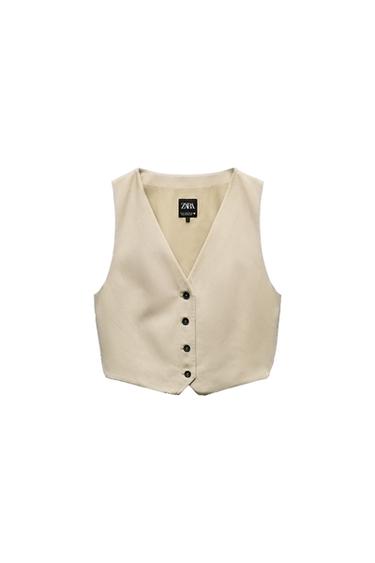 WAISTCOAT WITH SIDE VENTS