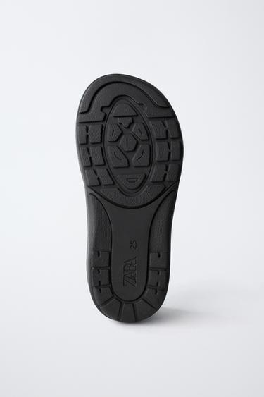 BASKET BAREFOOT EN CUIR - Noir de Zara - Image 7
