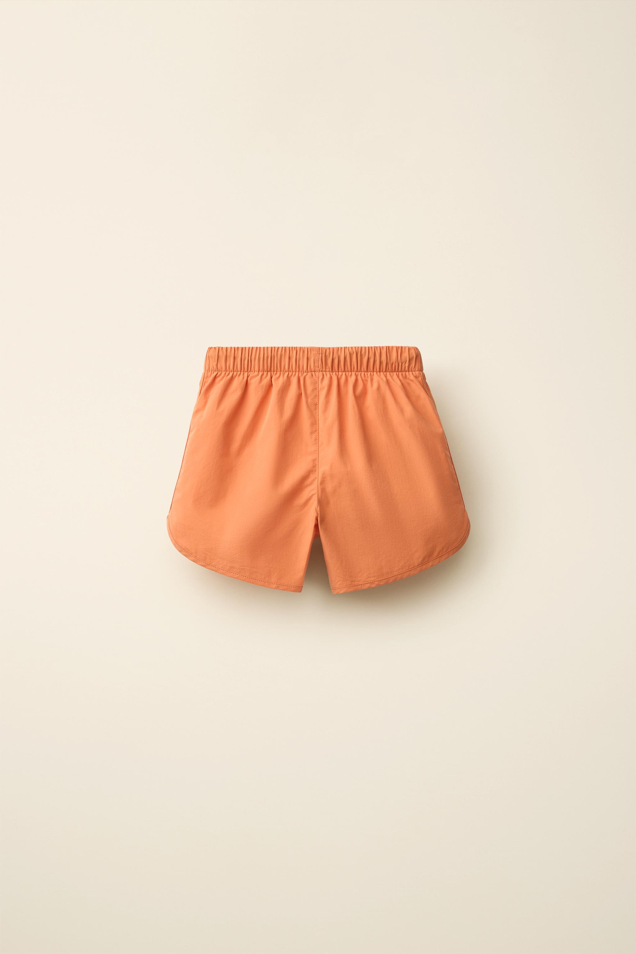 SWIM SHORTS CREATED BY CARAMEL LONDON X ZARA — Orange