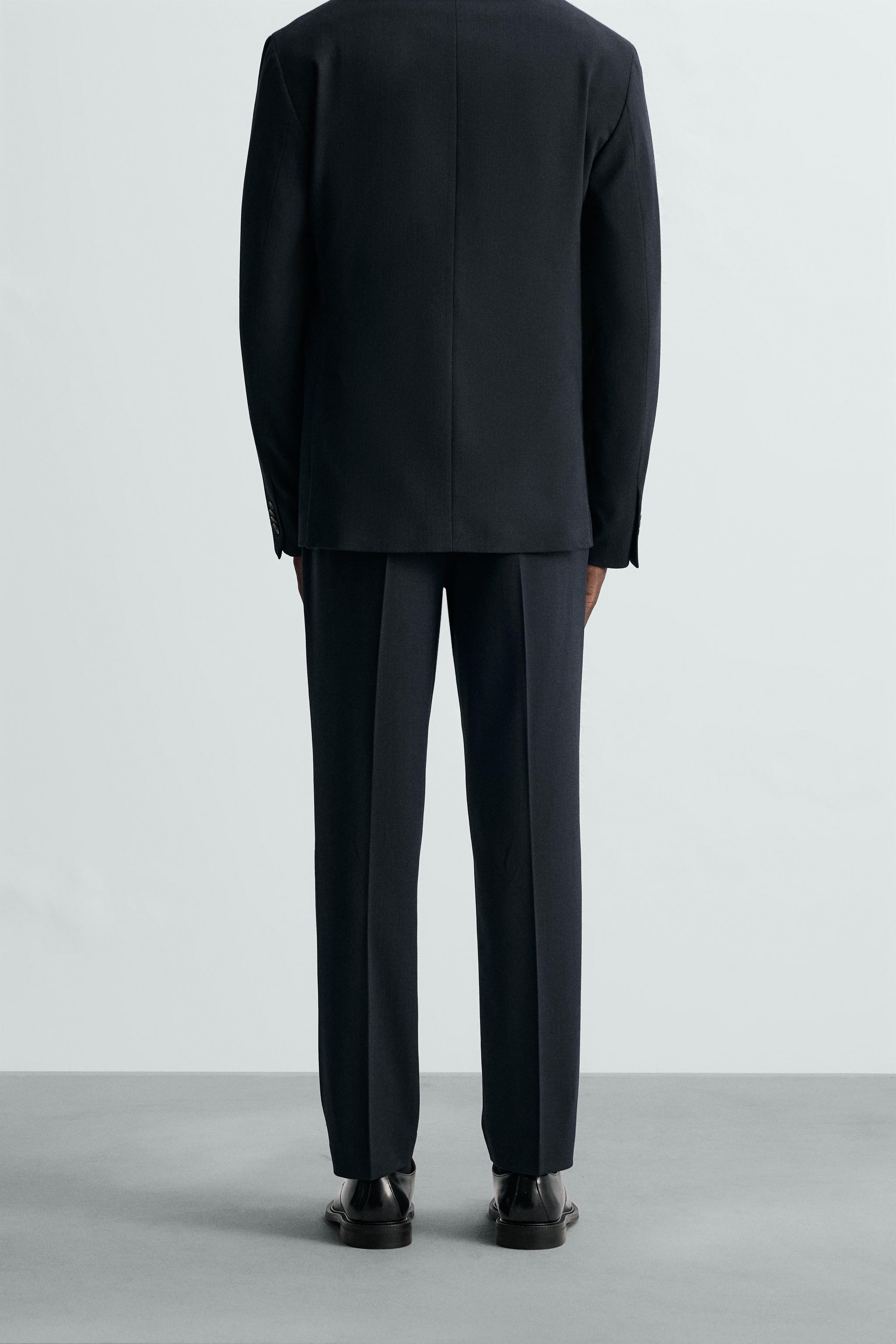 ZARA タキシード　上下セット ZARA タグ付き新品メンズセットアップ