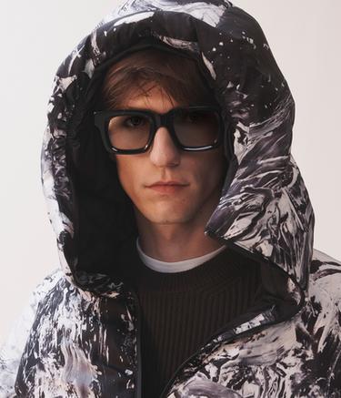 MARIO SORRENTI	DOUDOUNE IMPRIMÉE - Blanc / Noir de Zara - Image 6