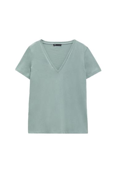 V-NECK BASIC T-SHIRT