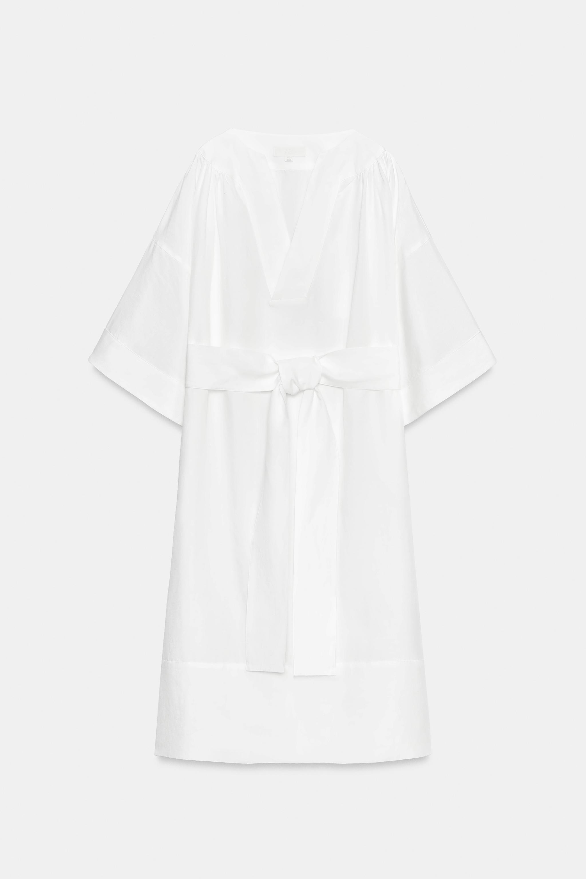 ROBE TUNIQUE AVEC CEINTURE ZW COLLECTION