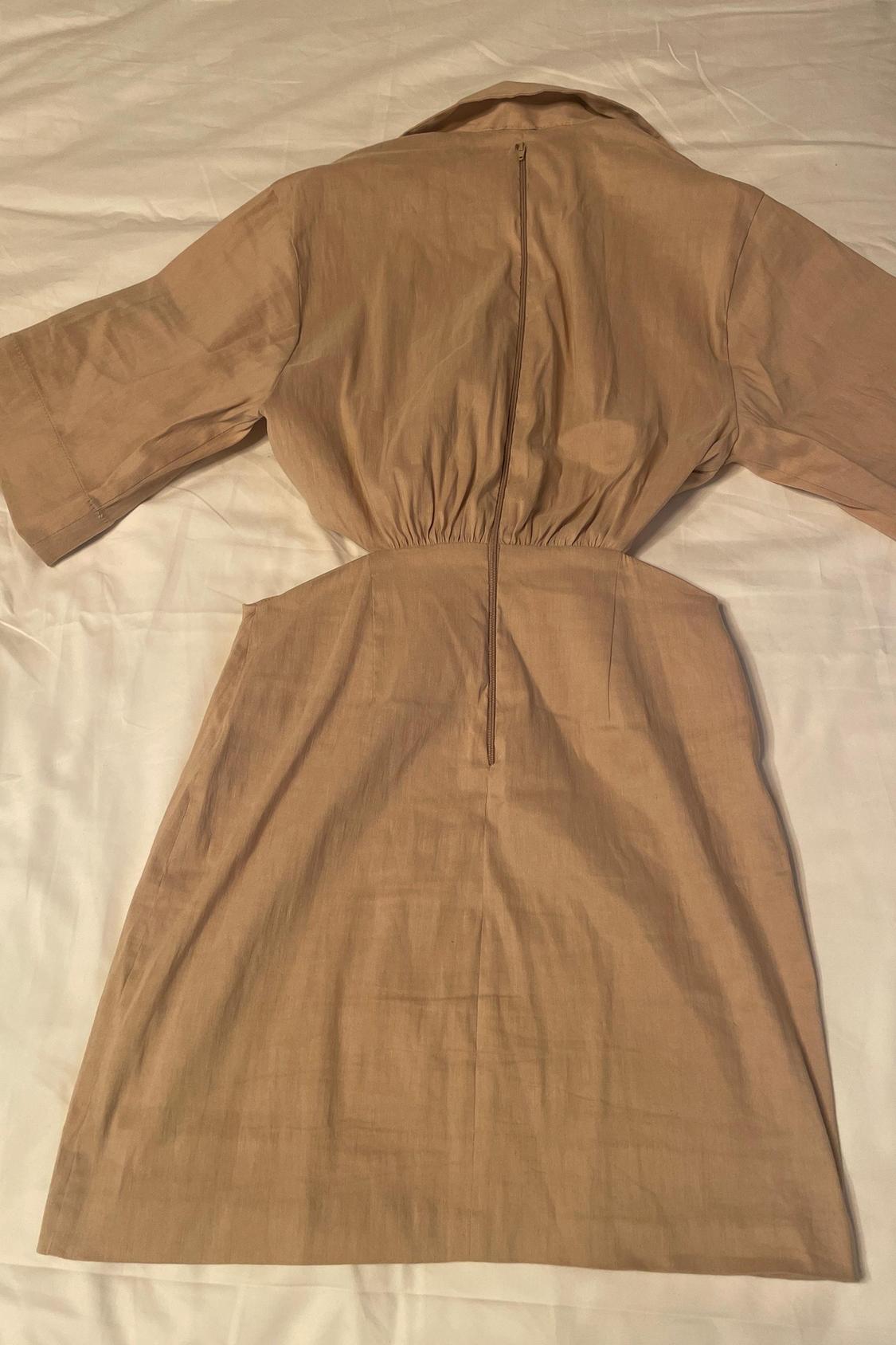MINI DRESS WITH CUT-OUT DETAIL - Image 3