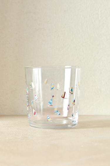TRANSFER GLASS TUMBLER - Blue by Zara - Image 6