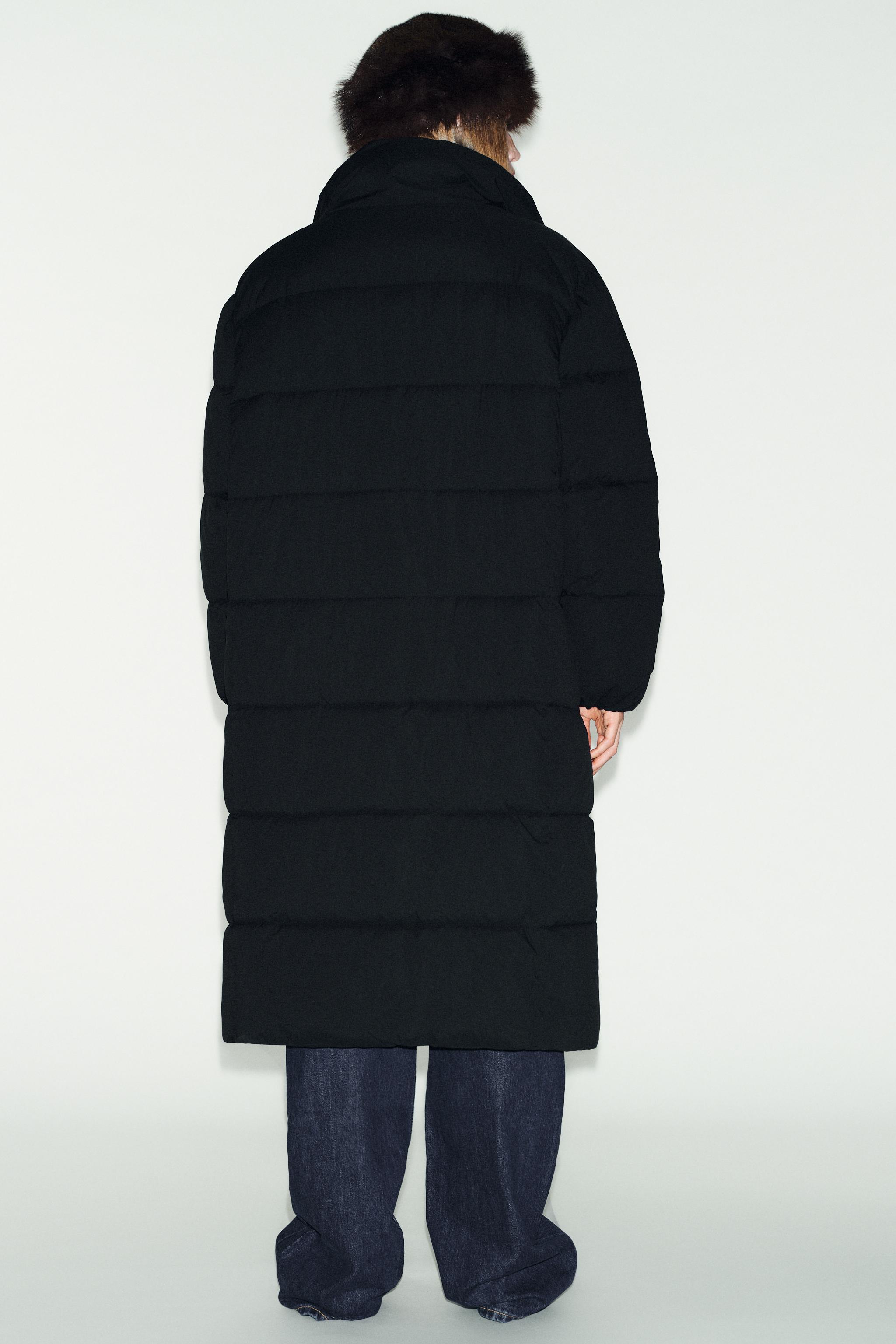 LONG WATER REPELLENT WINDPROOF WRAP-NECK ANORAK