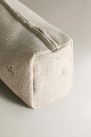 CHILDREN'S EMBROIDERED WASH BAG - Ecru by Zara