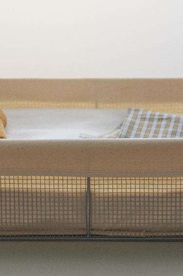 METALL-WÄSCHEKORB - Hellgrau von Zara