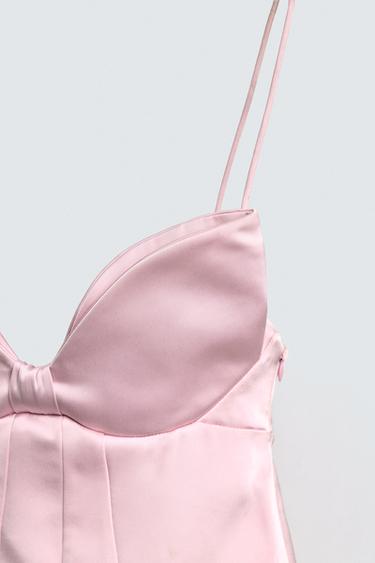 ROBE MINI NŒUD HARRY LAMBERT FOR ZARA X DISNEY - Rose / Mauve de Zara - Image 3