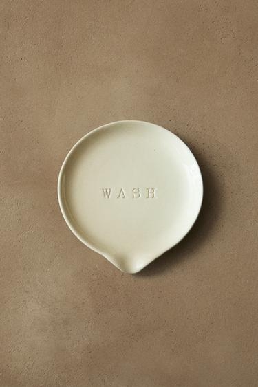 CERAMIC BRUSH STAND - Cream by Zara - Image 5