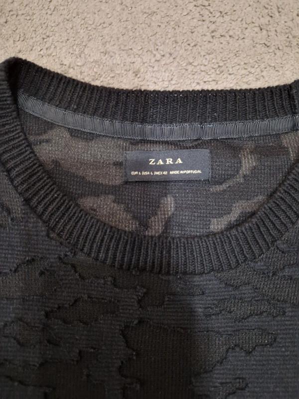 CAMOUFLAGE SHORT SLEEVE SWEATER - Image 2