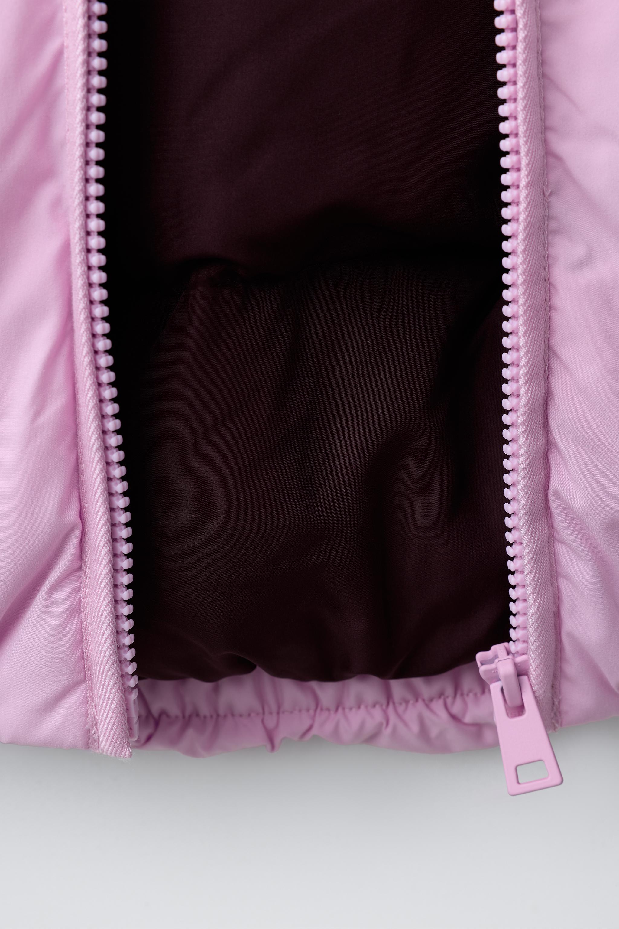 Детские куртки Zara WATER-REPELLENT QUILTED COAT — фото 8