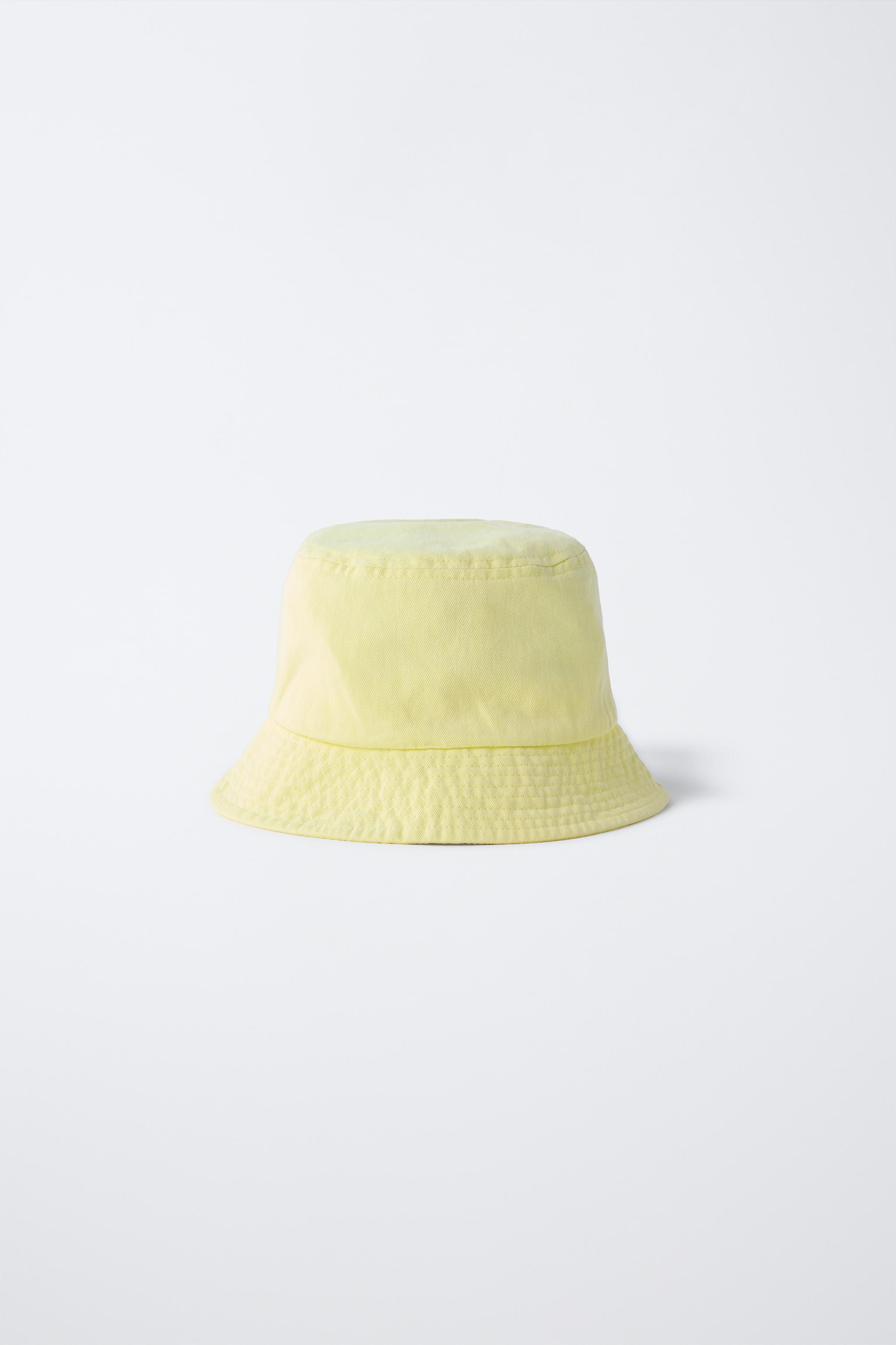 ウォッシュ加工バケットハット - ピンク | ZARA Japan / 日本
