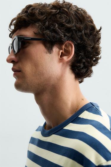 Zara STRIPED T-SHIRT - Multicolored
