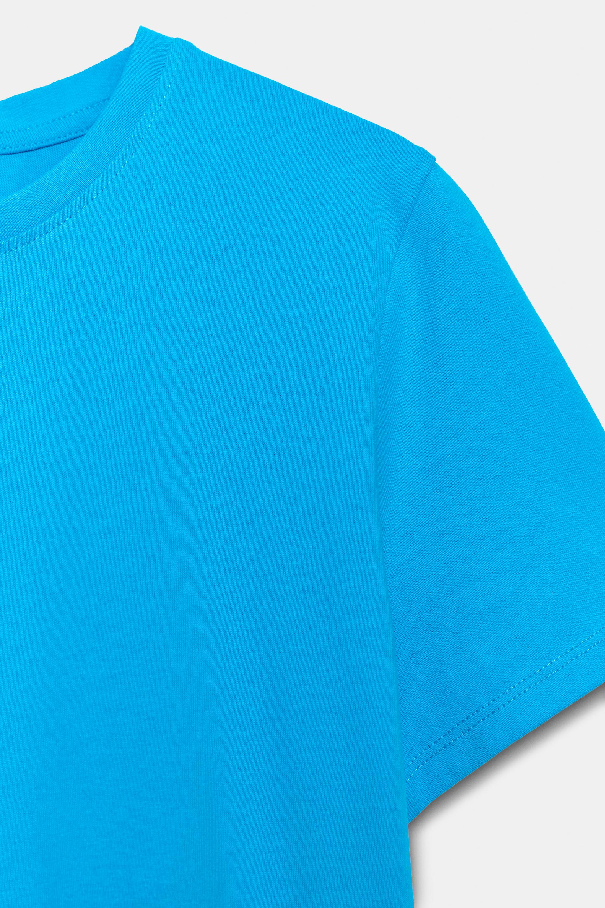 Детские футболки Zara RUSTIC COTTON T-SHIRT — фото 12