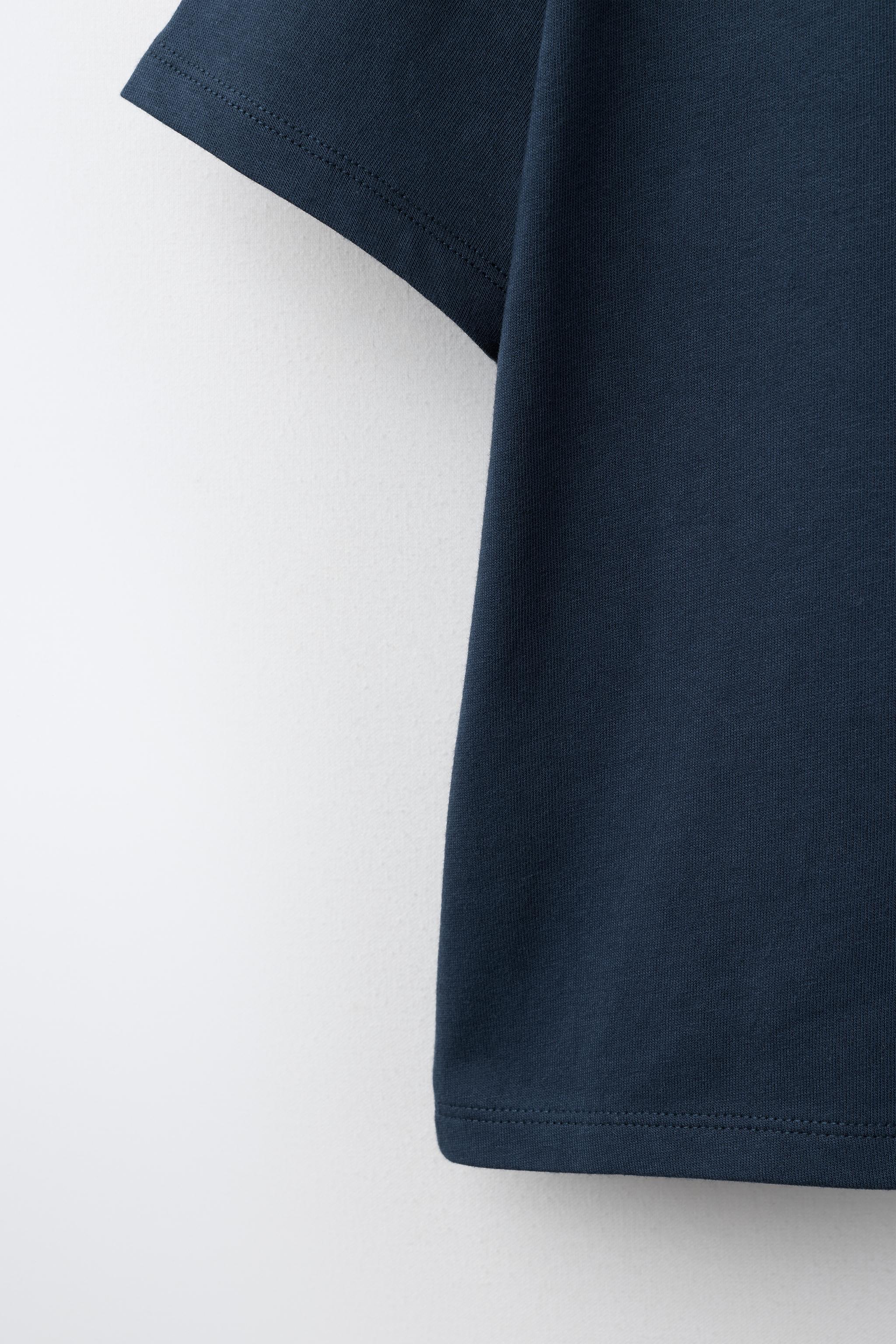 EMBOSSED TERRY FLOWER T-SHIRT