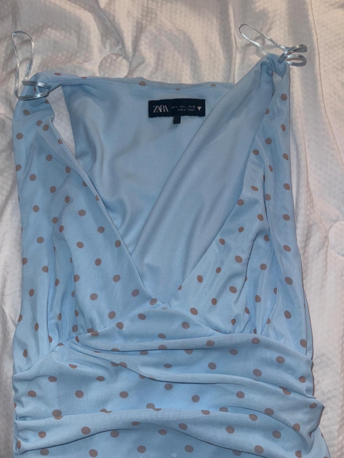 VESTIDO CORTO TUL ESTAMPADO - Image 3