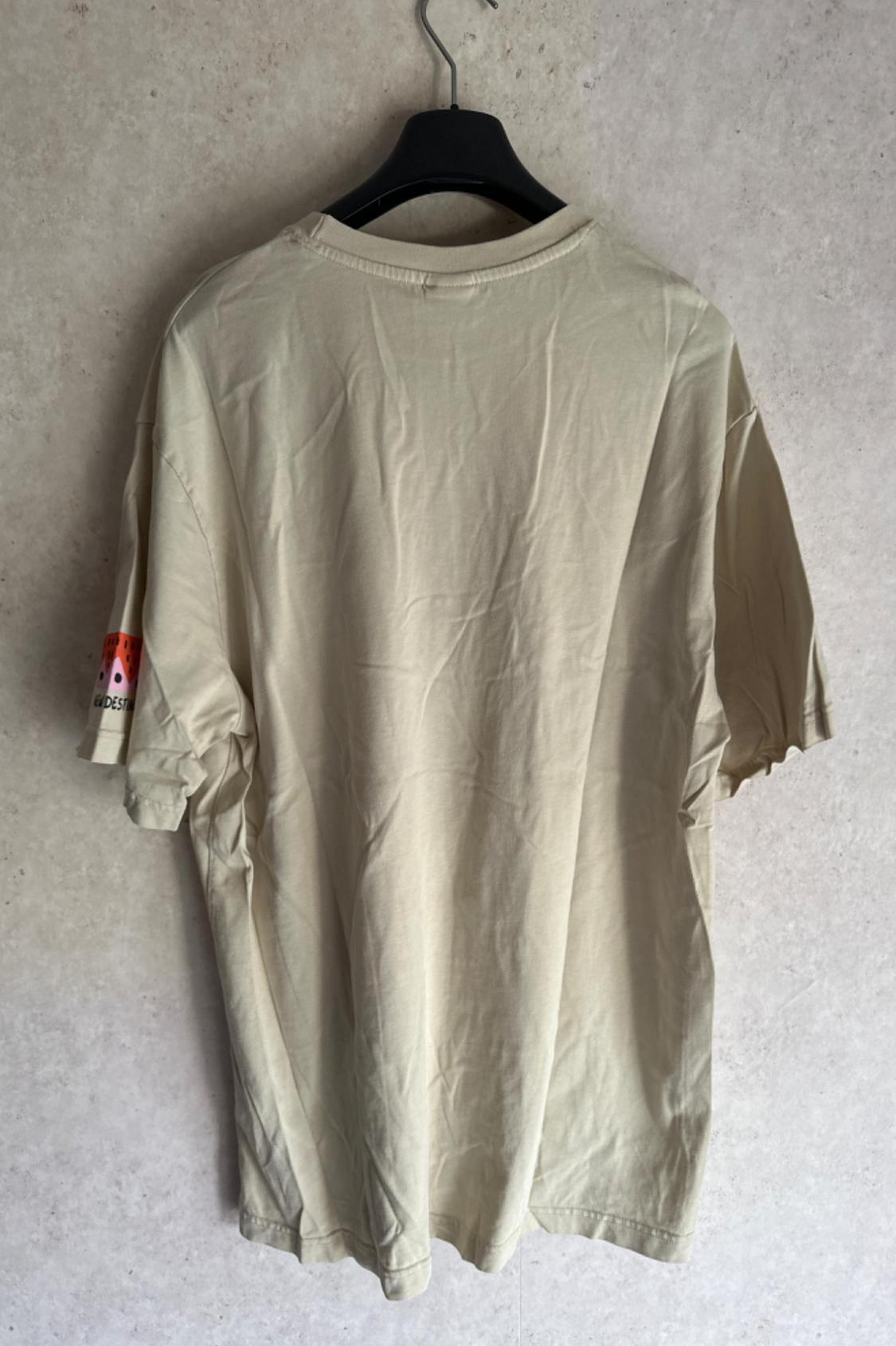 TEXTURED PRINT T-SHIRT - Image 2