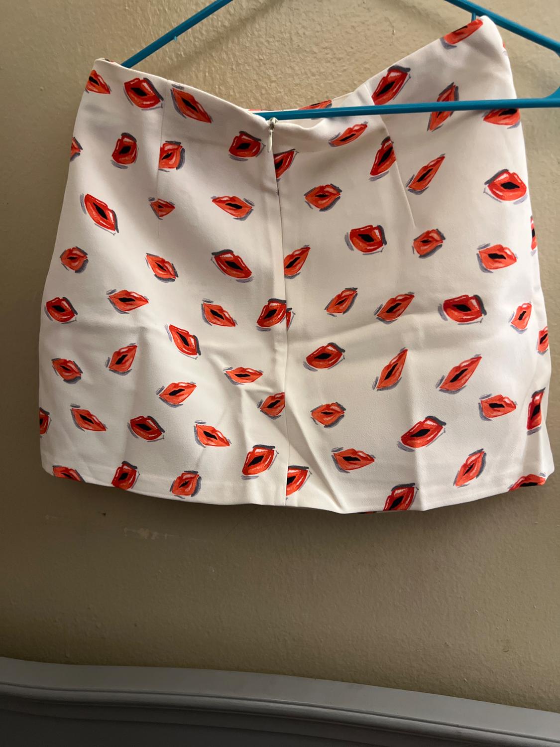 PRINTED MINI SKIRT ZW COLLECTION - Image 2