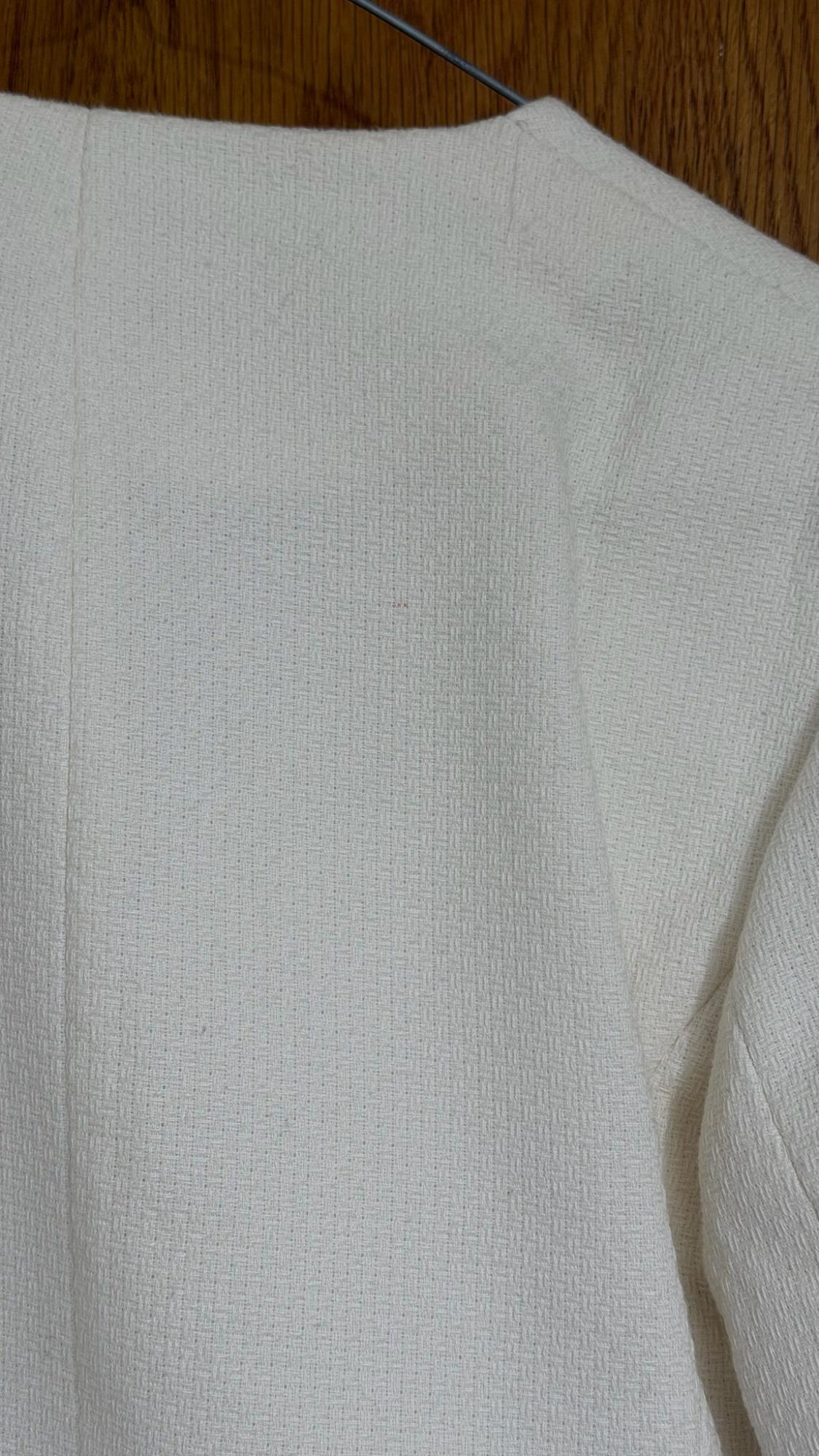 ROUND NECK PIQUÉ BLAZER - Image 6