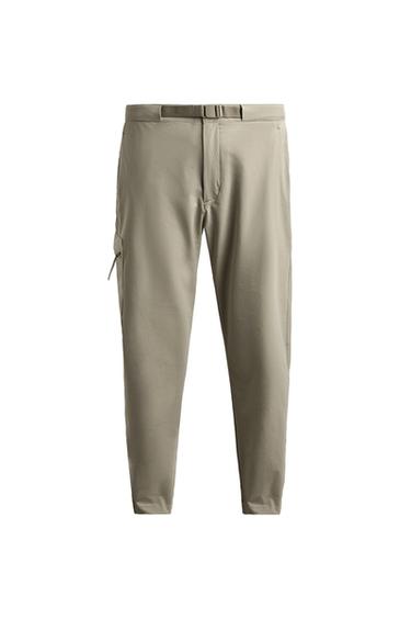 TECHNICAL CARGO TREKKING TROUSERS - Sand by Zara