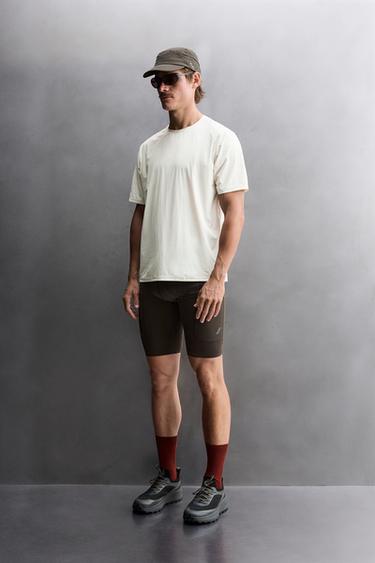 RIDAR© x ZARA RUNNING T-SHIRT - Ecru by Zara - Image 0