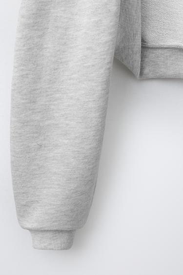 FLEECE ARM WARMERS - Grey marl by Zara - Image 3