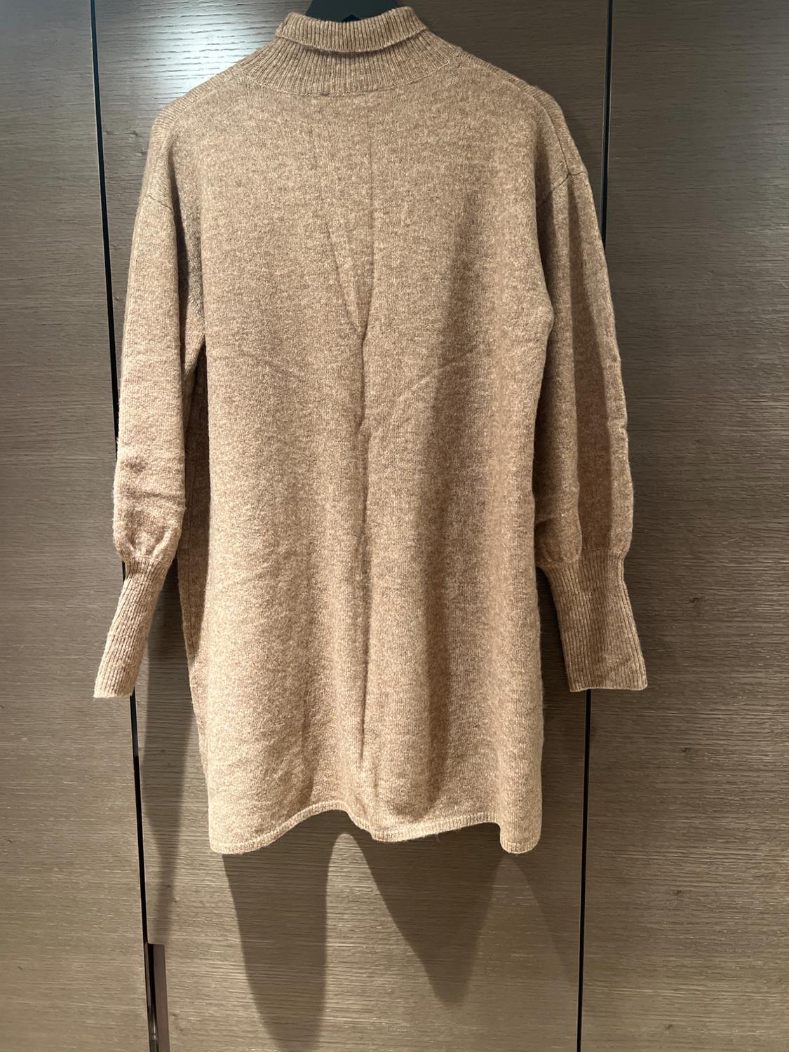 KNIT SHORT HIGH NECK DRESS - Image 2