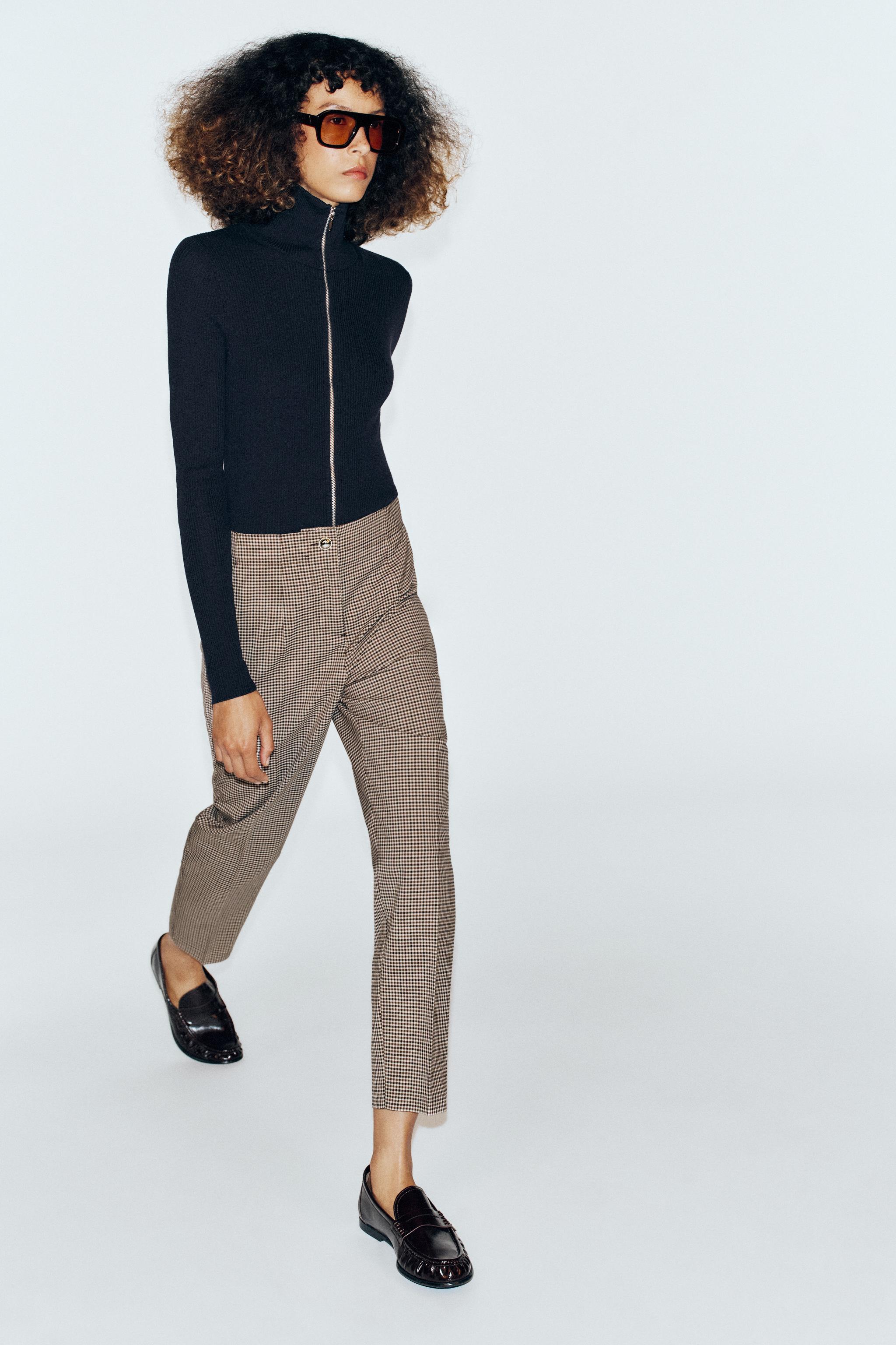 PANTALON 7/8 TAILLE HAUTE