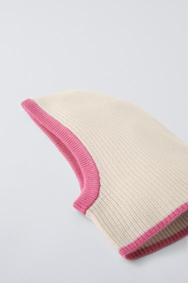 SKI COLLECTION WOOL BALACLAVA - Neon pink by Zara - Image 1