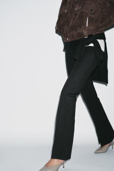 BOOTCUT LEGGINGS - Black by Zara - Image 3