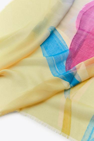 FOULARD IMPRIMÉ MODAL - Multicolore de Zara - Image 6