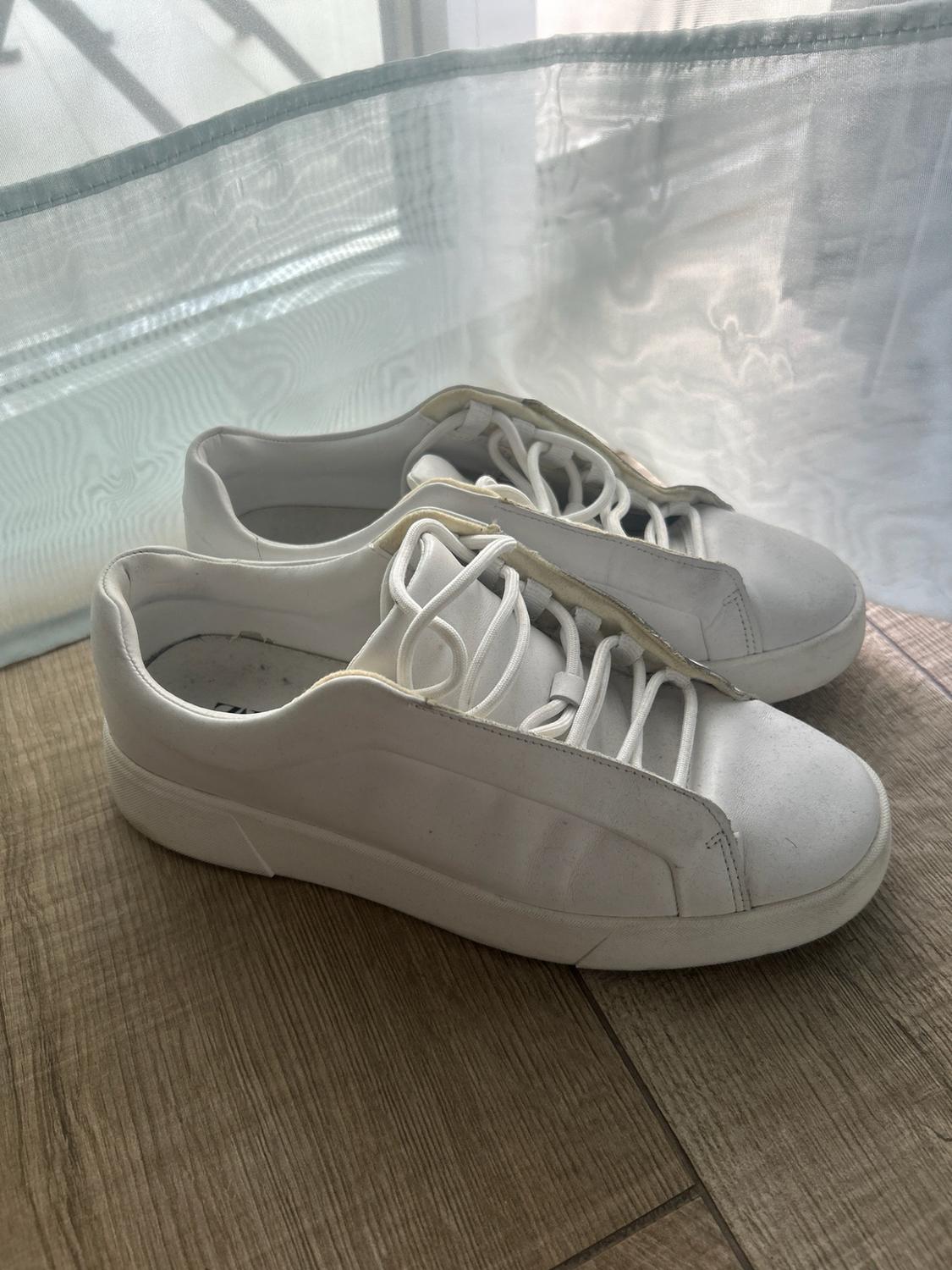 LEATHER SNEAKERS WITH THICK SOLE - Image 3