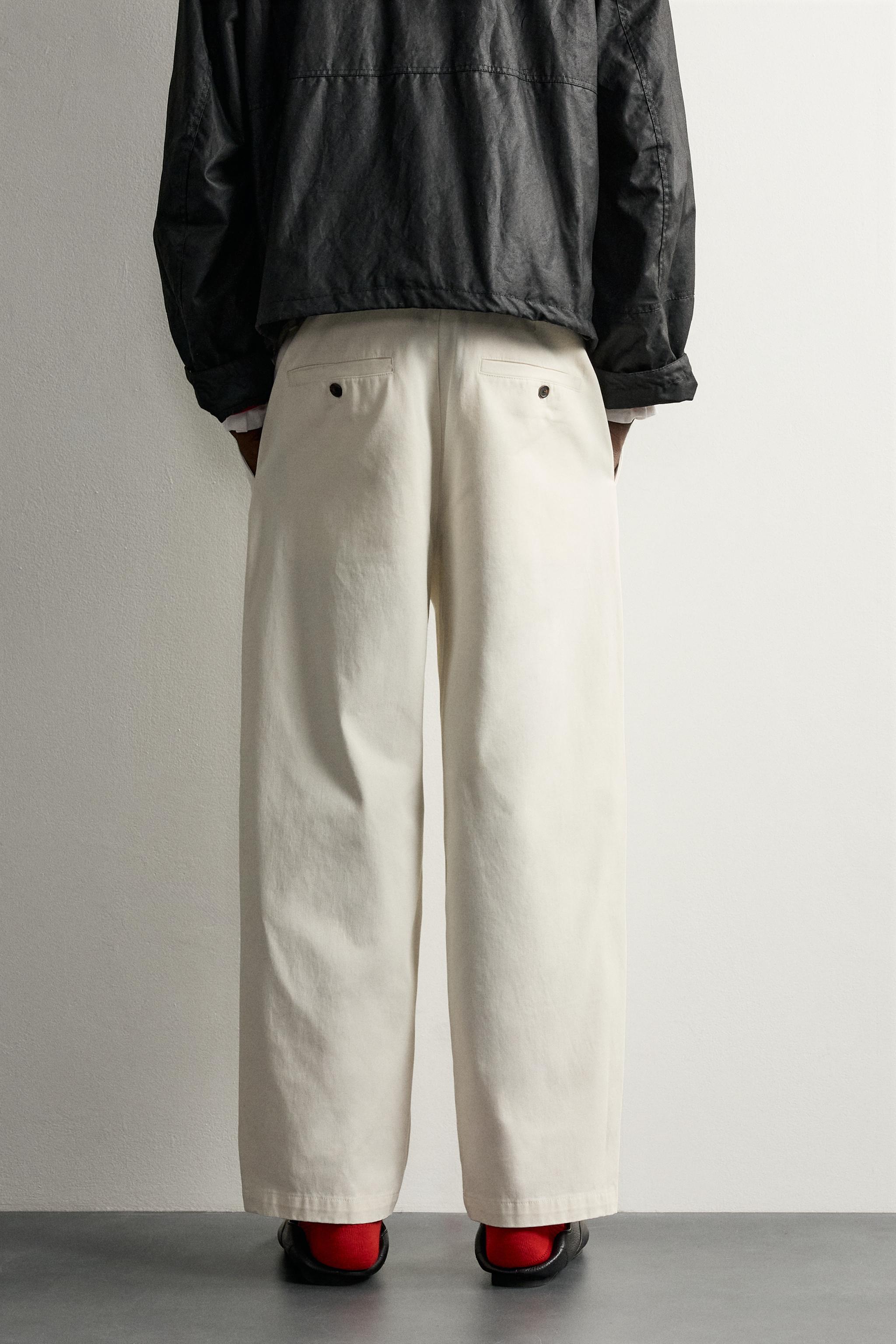 AARON LEVINE X ZARA REGULAR FIT CHINO PANTS
