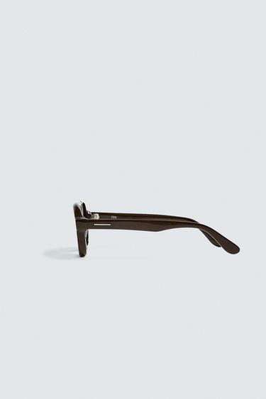 LUNETTES DE SOLEIL OVALES - Bleu de Zara - Image 3
