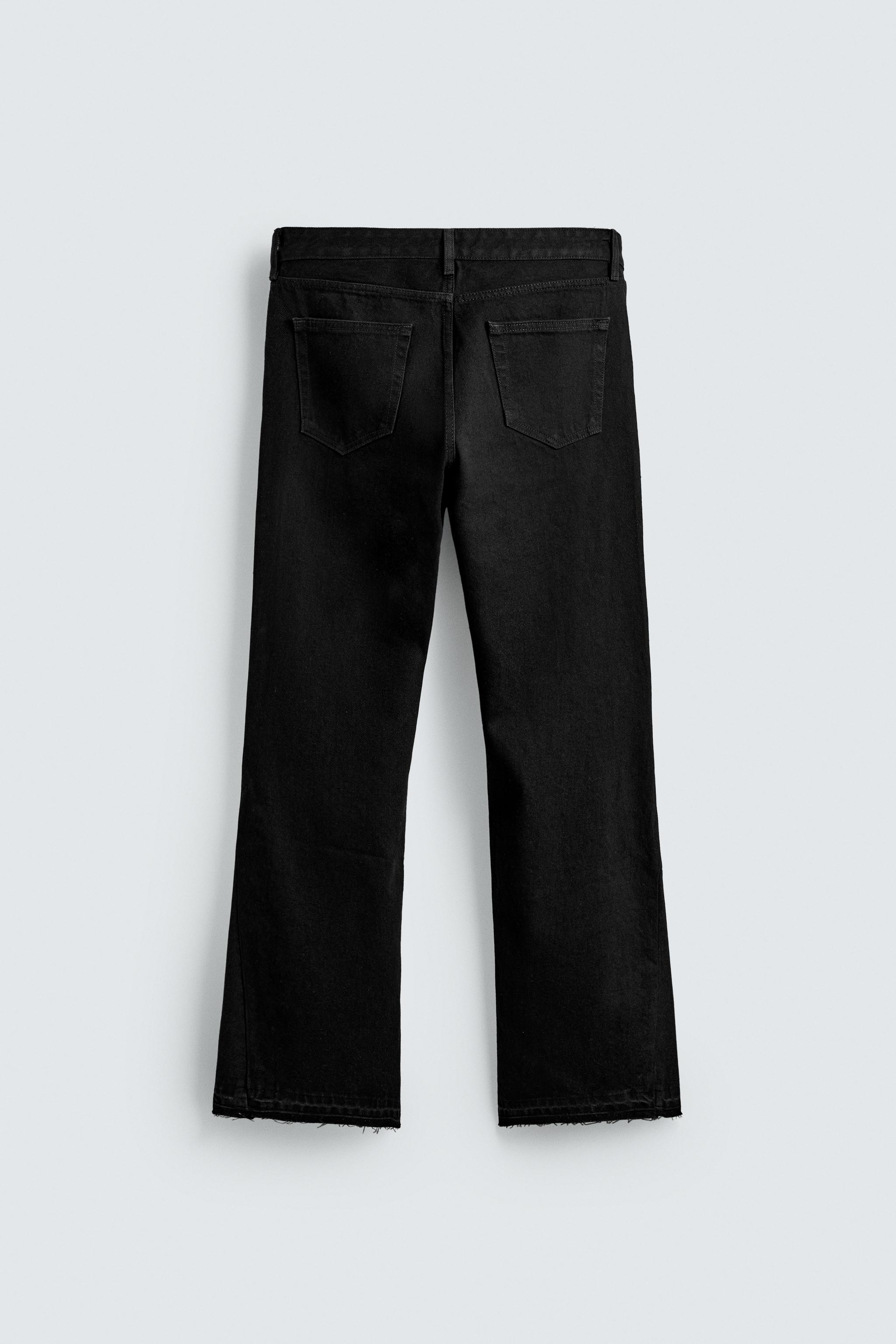完売品 新品 ZARA CLASSIC FLARE FIT ジーンズ 29 ZARA】CLASSIC FLARE FIT ジーンズ ライトブルー 0840/439/406