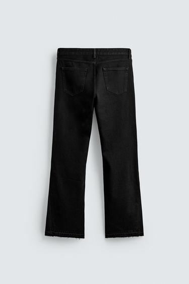 FLARE FIT JEANS - Black de Zara - Image 7