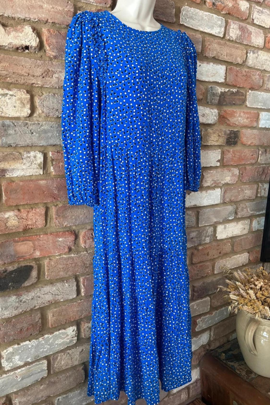 PRINTED MIDI DRESS - Image 2