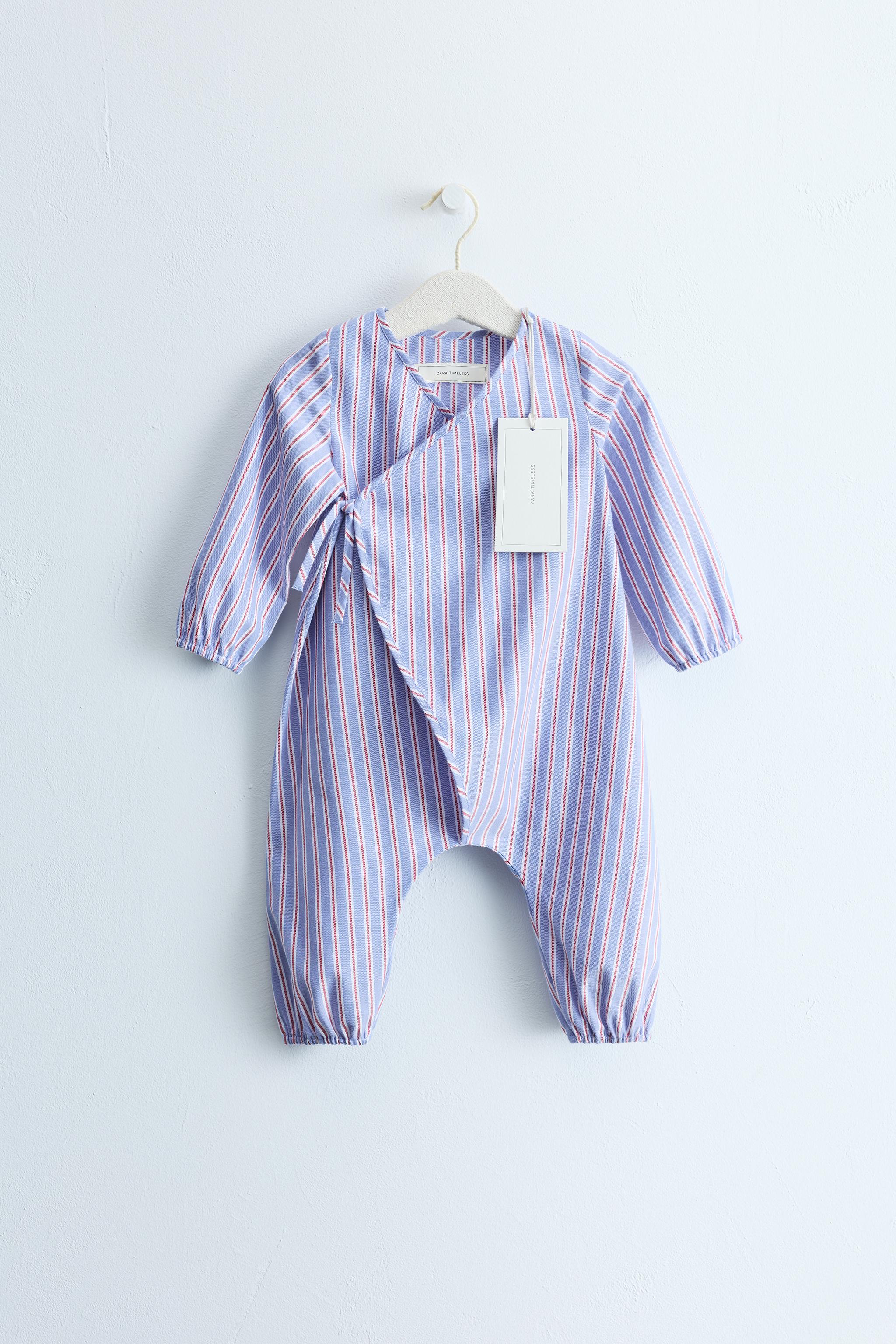ZARA TIMELESS - BODY LONG À RAYURES