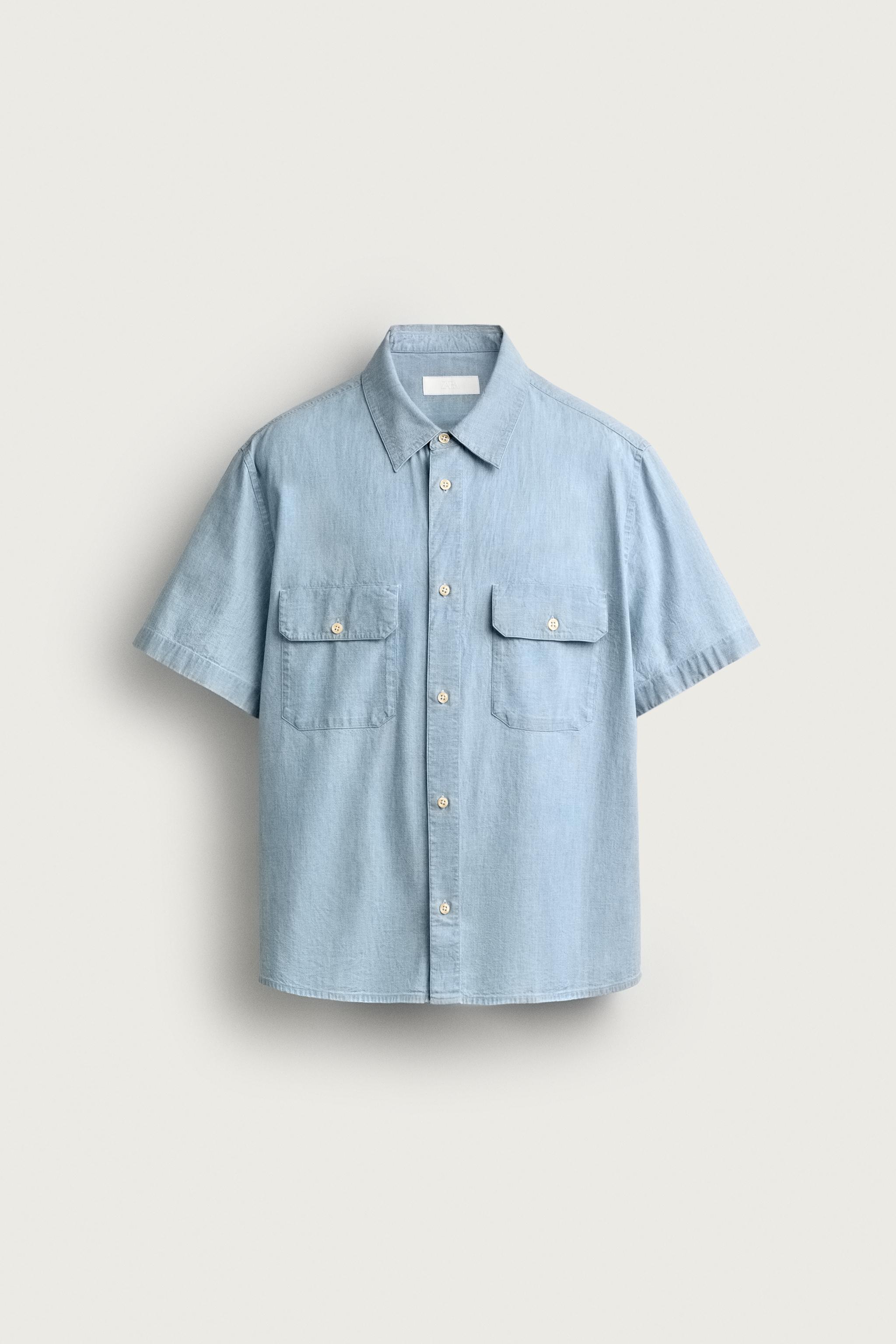 CHAMBRAY POCKET SHIRT