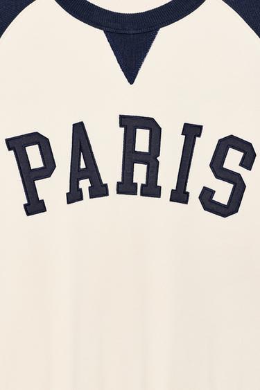 SWEAT VARSITY - Bleu marine de Zara - Image 6