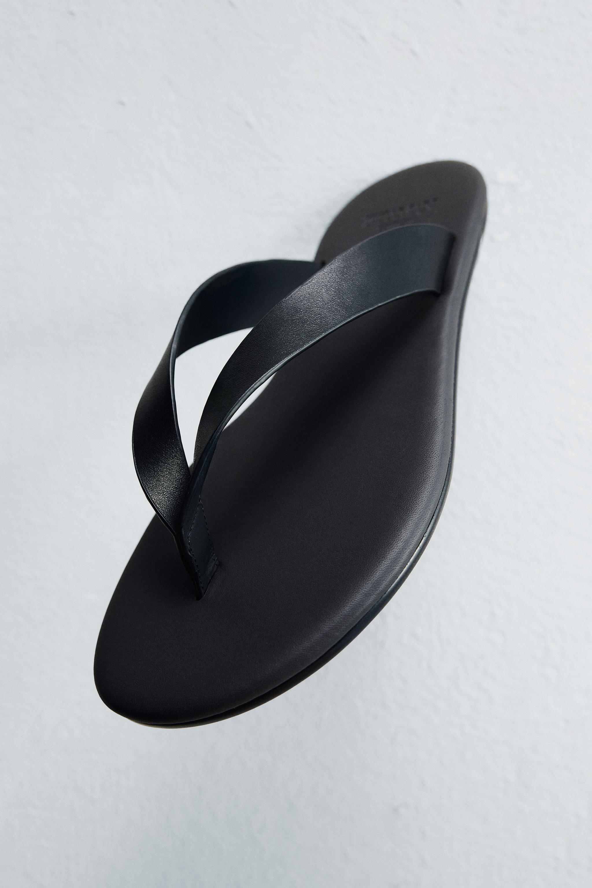 26.5-27cm】 ZARA×VIBRAM コラボ ハイキングサンダル 黒 ZARA VIBRAM